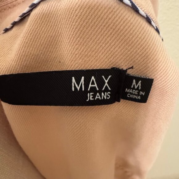 Max Jeans Drawcord Duster Jacket, Baby Pink - Women's Medium - Picture 13 of 13